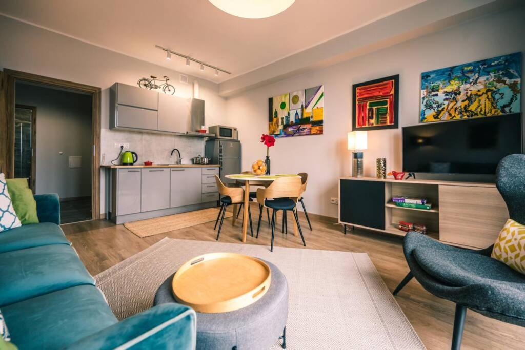Apartament Poczta Polska, Wyjatkowy I Nowoczesny Huoneisto Gdańsk